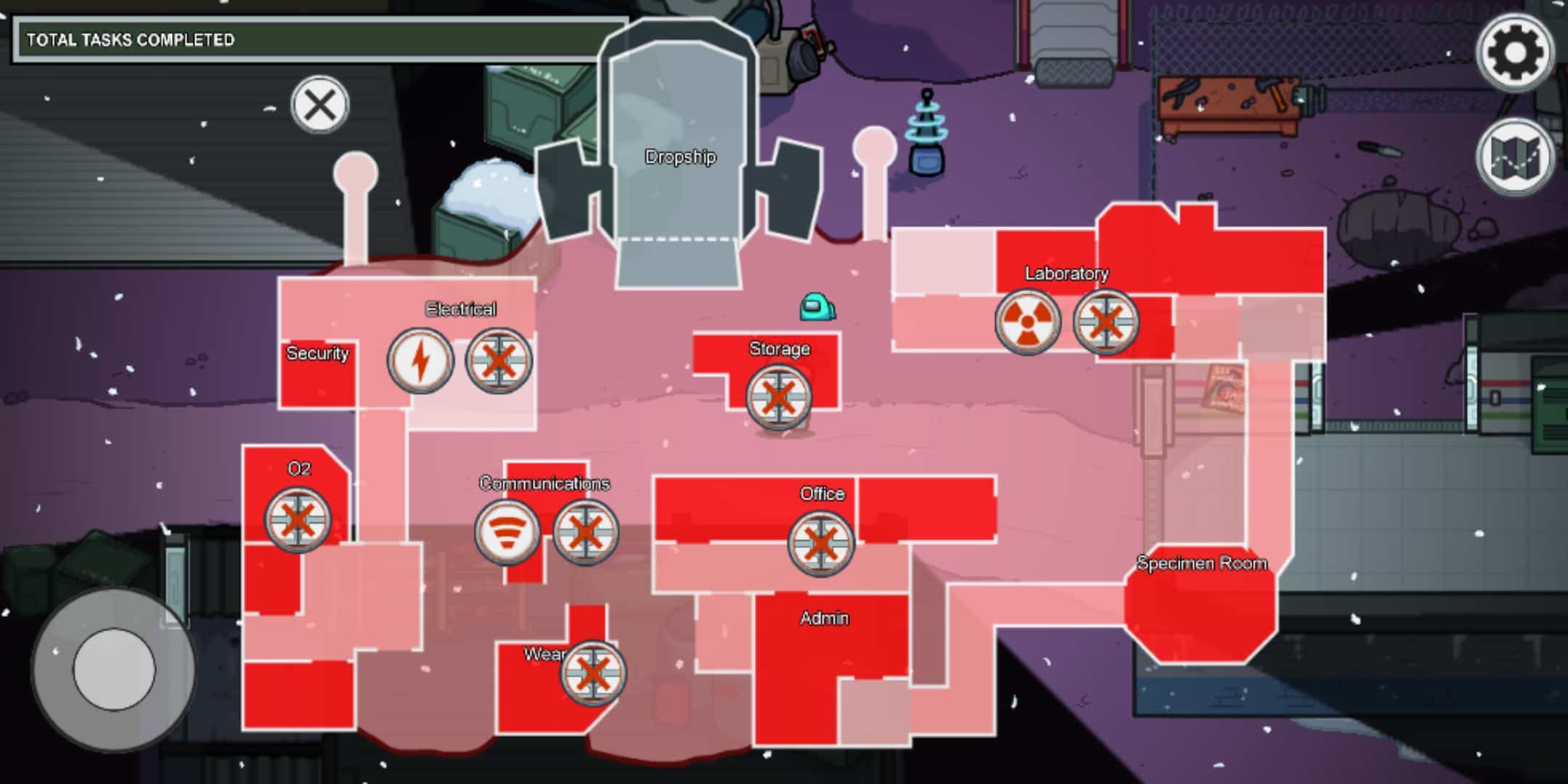 Capture d’écran Among Us