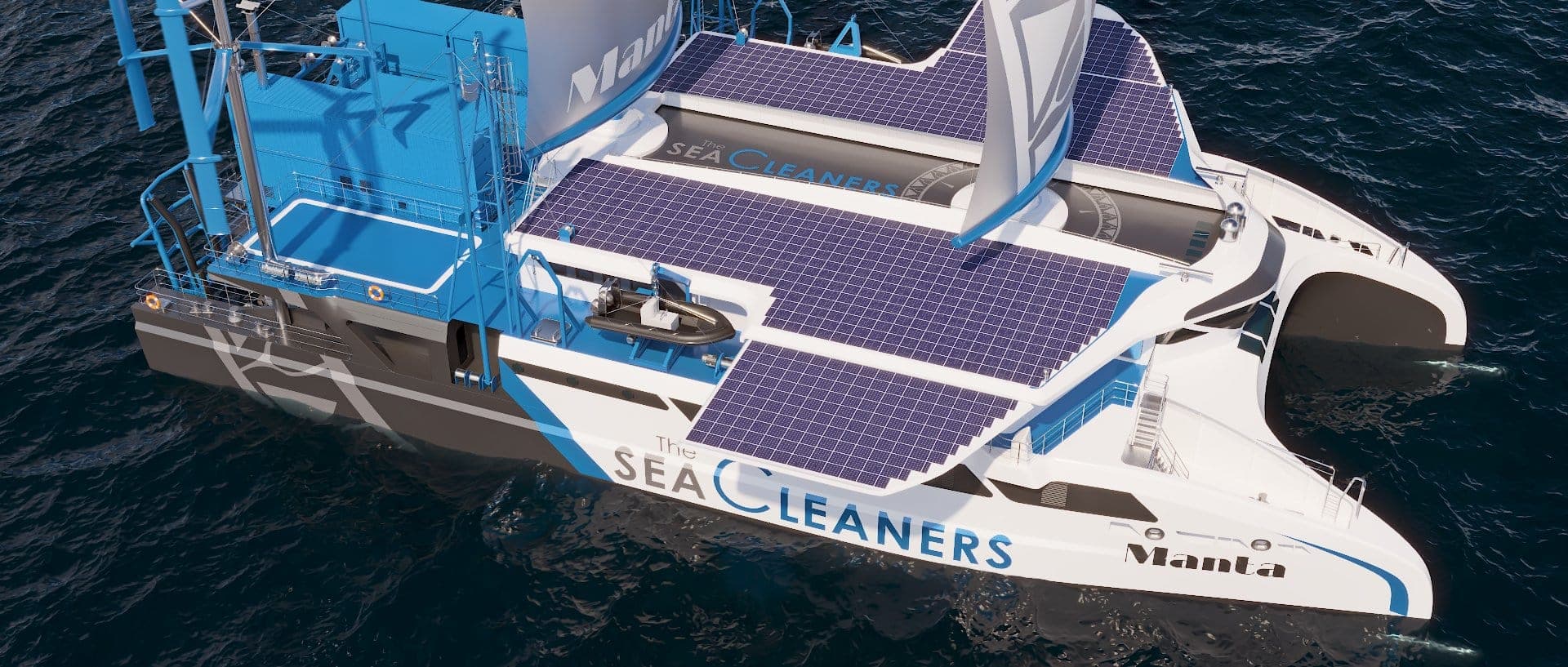 Photo tirée de Twitter, @TheSeaCleaners