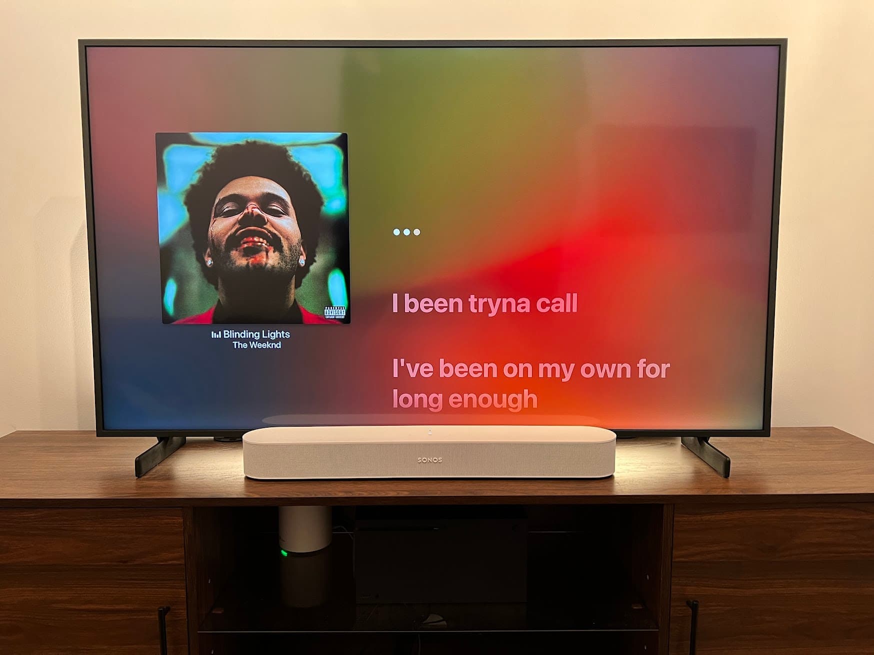 Si vous arrivez à écouter de la musique en Dolby Atmos sur la Sonos Beam, vous ne serez pas déçus.