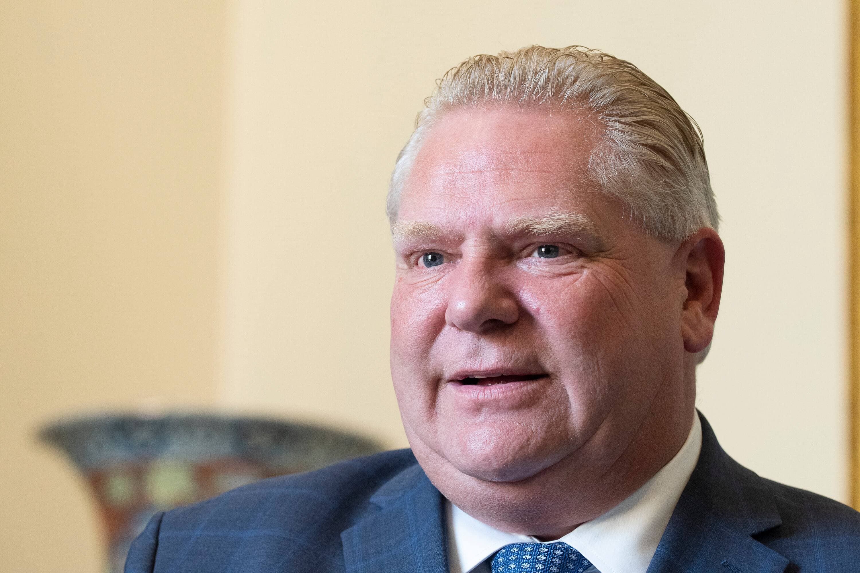 Le premier ministre de l'Ontario Doug Ford