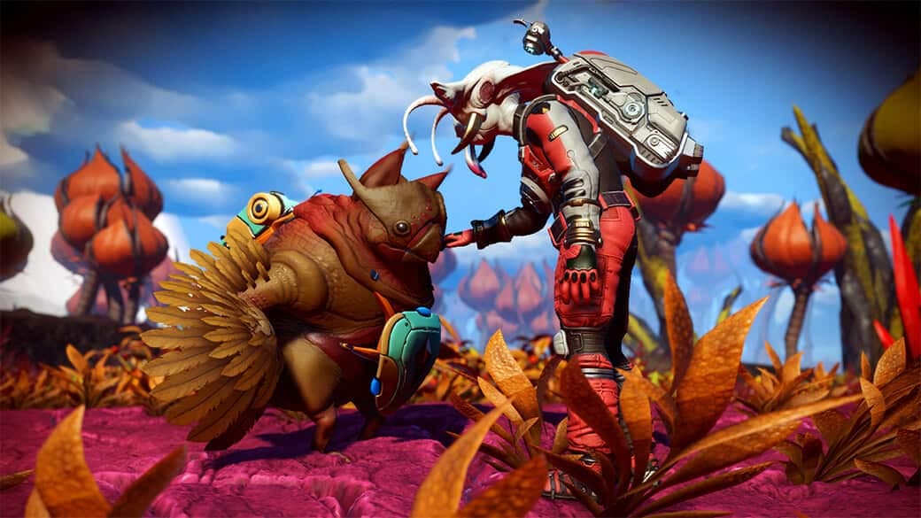 La mise à jour Companions de No Man's Sky