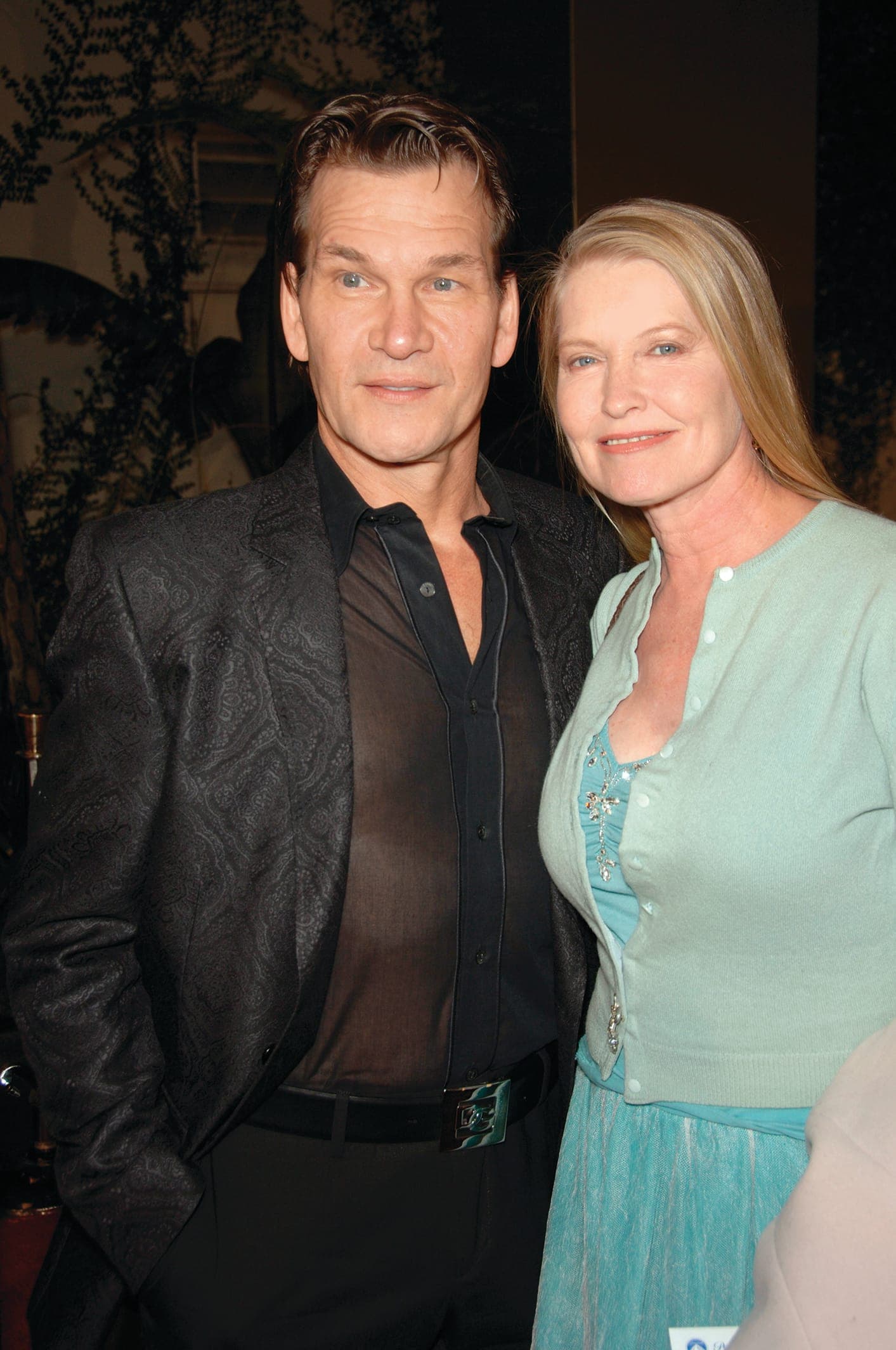 Patrick Swayze et sa femme Lisa Niemi.