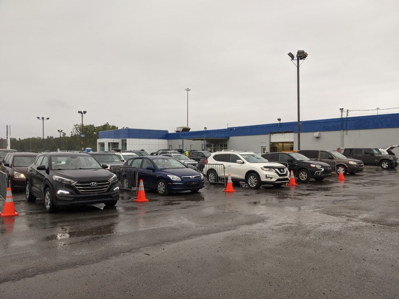 À la nouvelle clinique du parc Colbert.