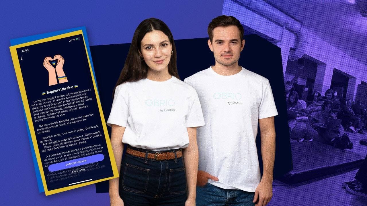 Valeria Salivanchuck et Alex Fedorov de l’application d’astrologie Nebula.