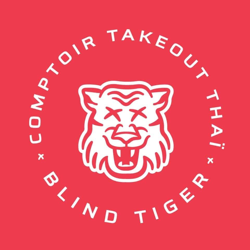 Logo du comptoir «takeout» le Blind Tiger